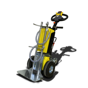 Berceau de transport pour bouteille de gaz sur tracteur electrique